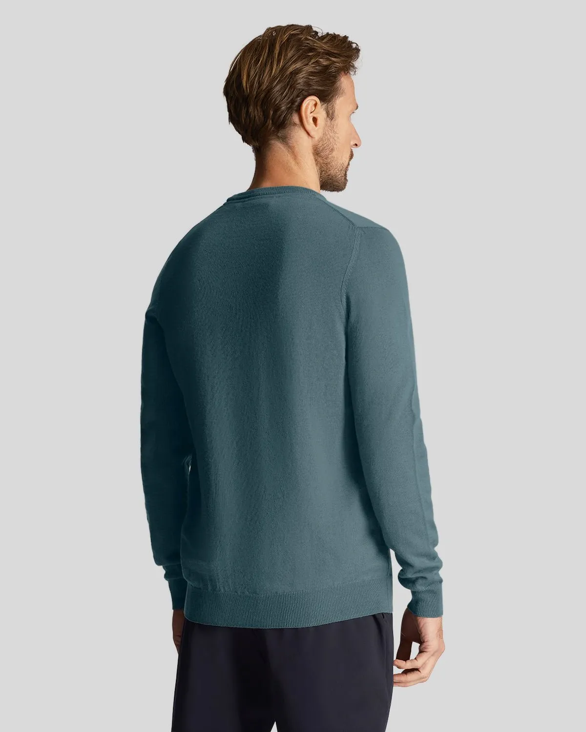 Golf Crew Neck Jumper sold by Lyle & Scott product image thumbnail 3