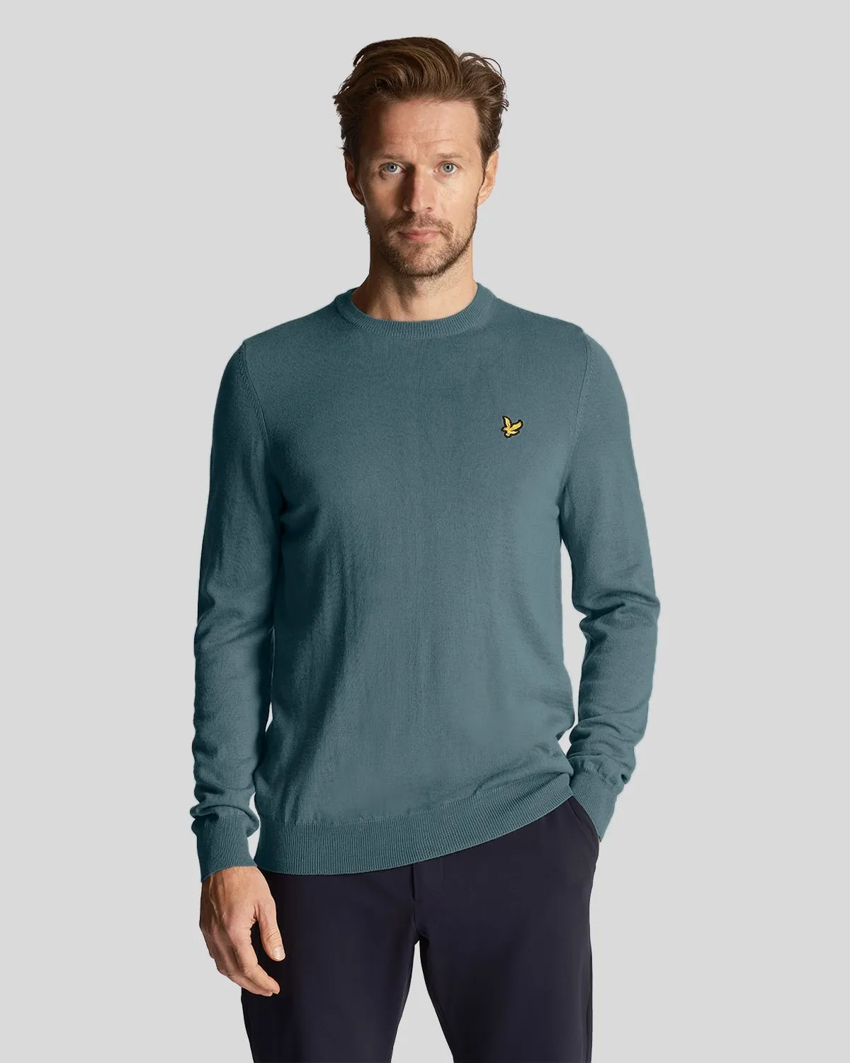 Golf Crew Neck Jumper sold by Lyle & Scott