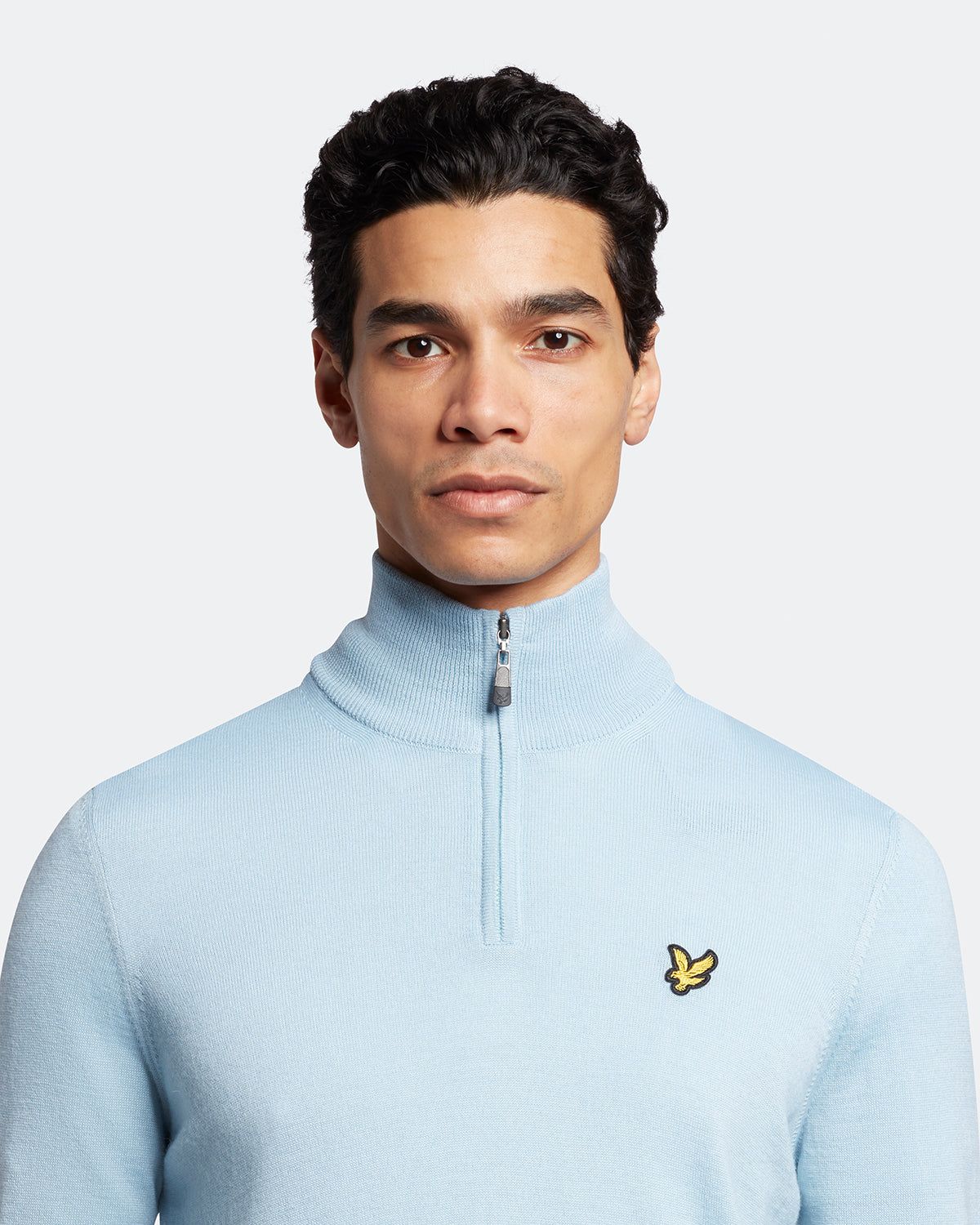 Golf Core 1/4 Zip Merino Jumper sold by Lyle & Scott product image thumbnail 4