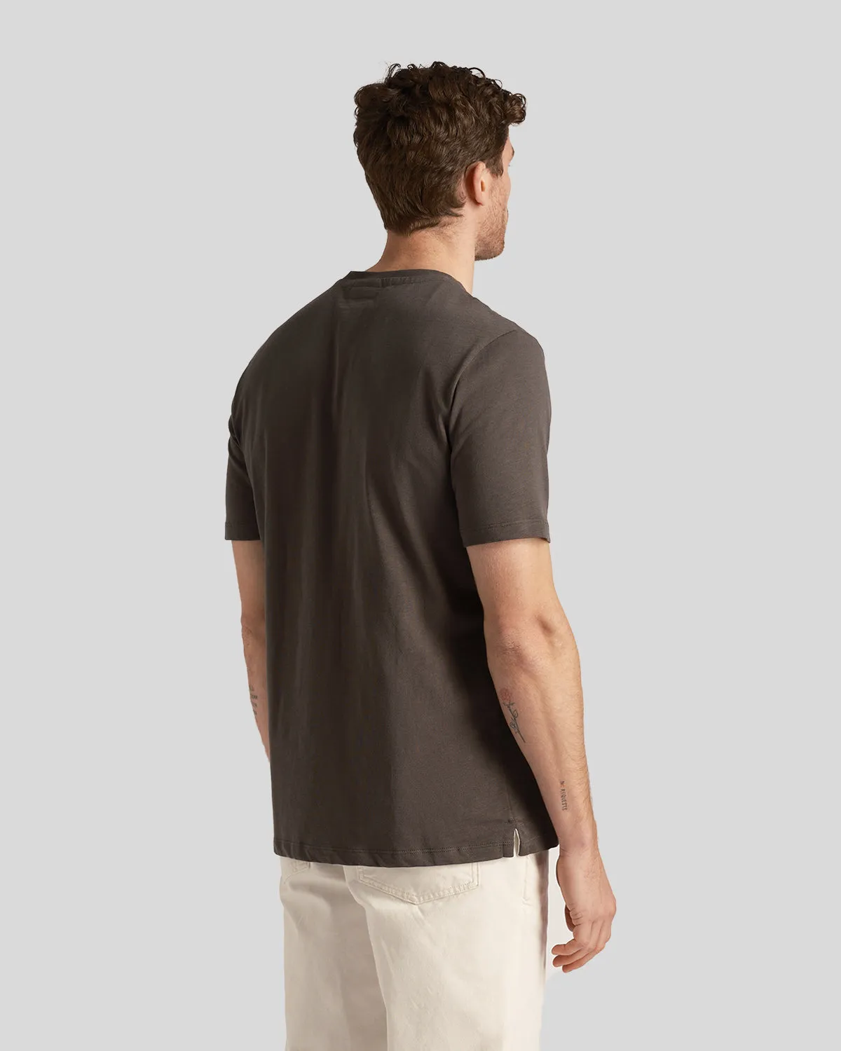 Chunky Slub T-Shirt sold by Lyle & Scott product image thumbnail 3