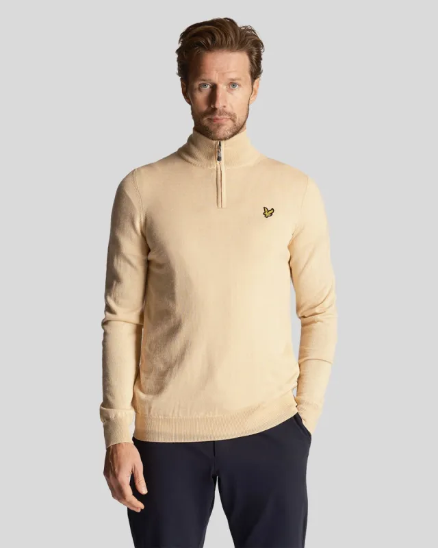 Golf Core 1/4 Zip Merino Jumper sold by Lyle & Scott