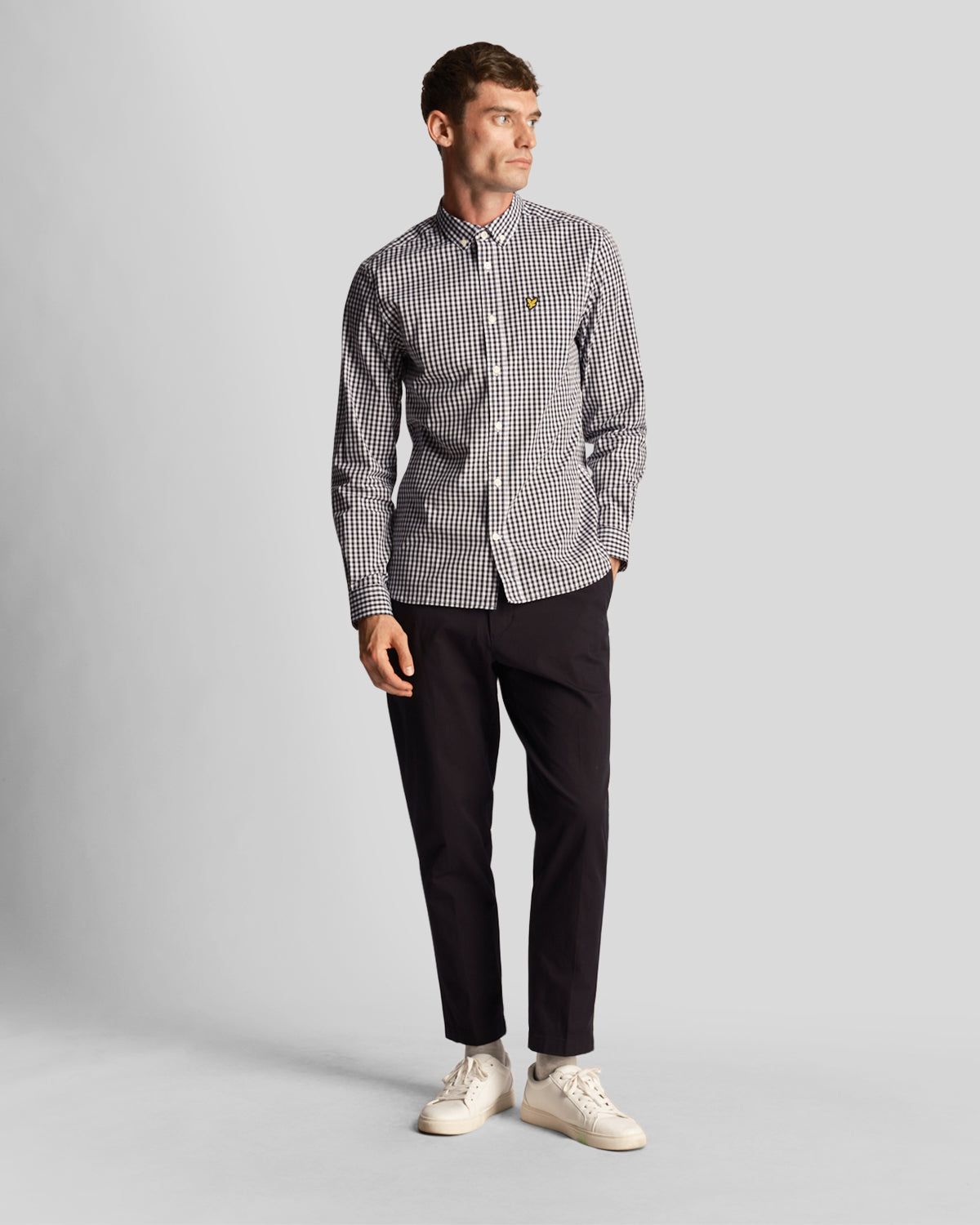 Long Sleeve Gingham Shirt sold by Lyle & Scott product image thumbnail 2