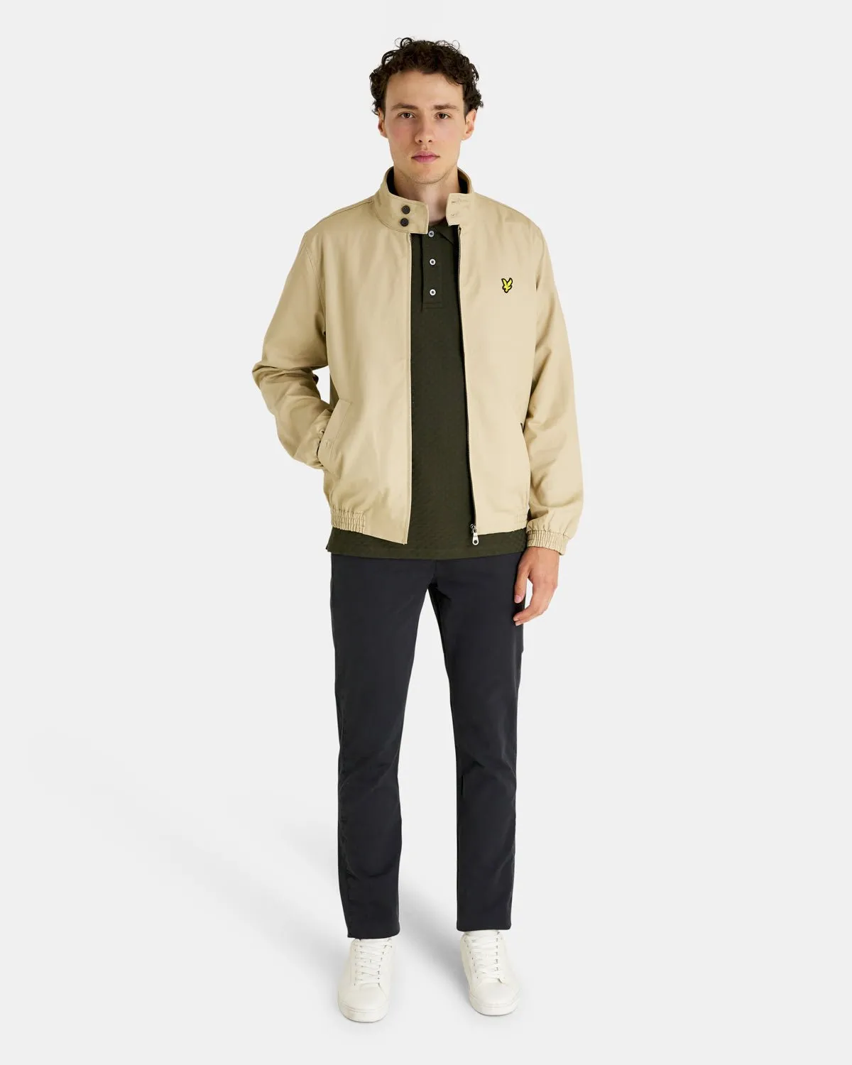 Grid Texture Polo Shirt sold by Lyle & Scott product image thumbnail 2