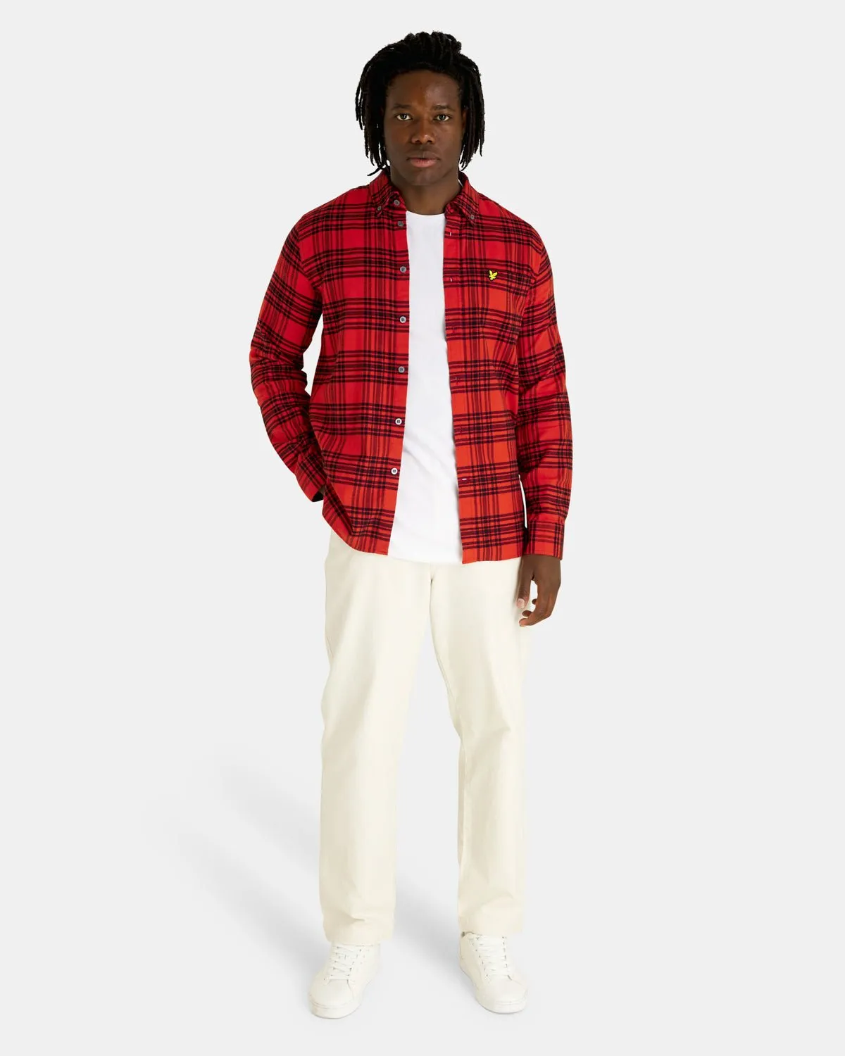 Check Flannel Shirt sold by Lyle & Scott product image thumbnail 2