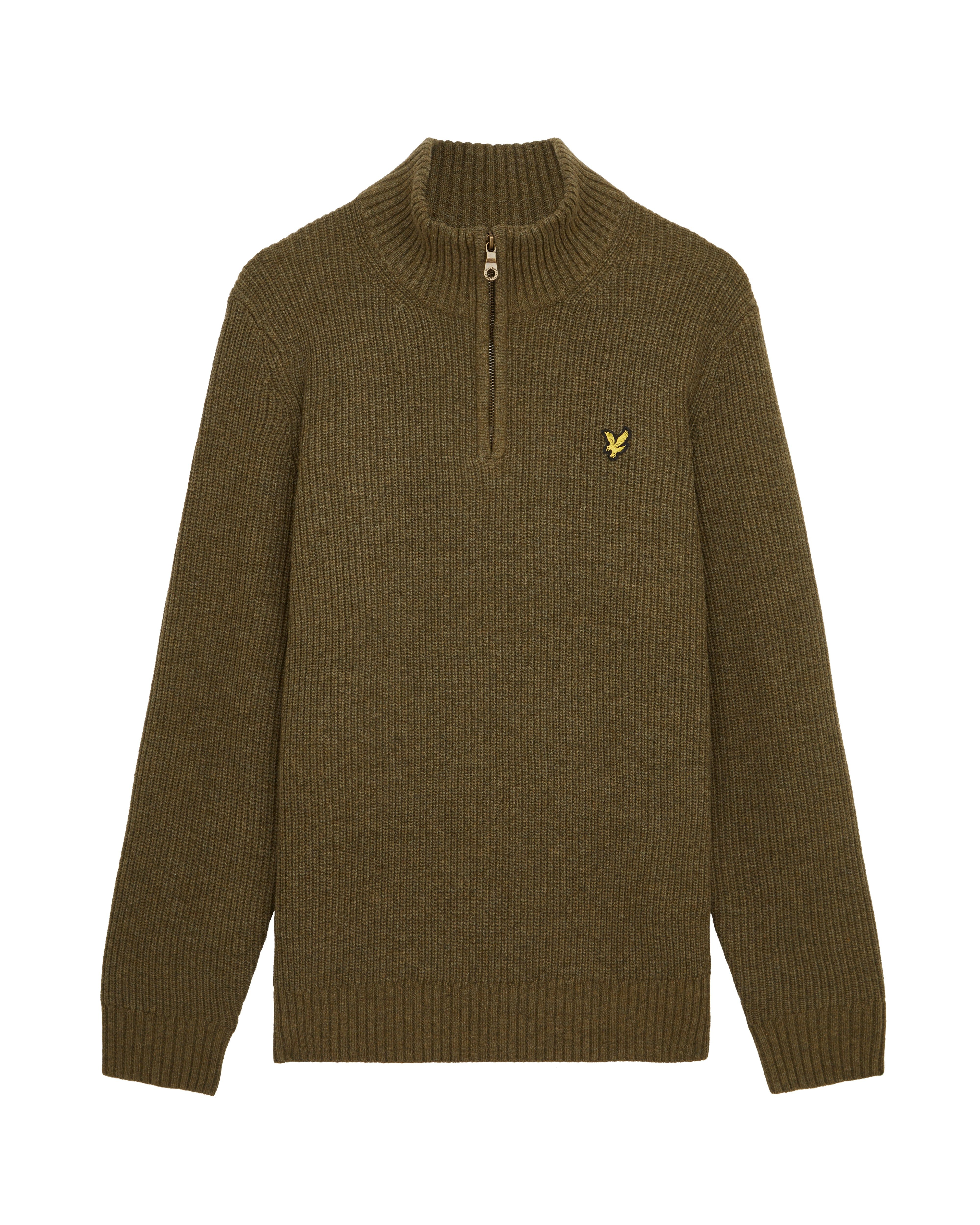 Ribbed Quarter Zip Jumper sold by Lyle & Scott product image thumbnail 5