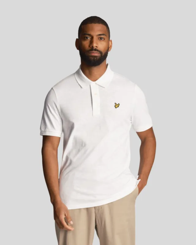Slub Polo Shirt sold by Lyle & Scott