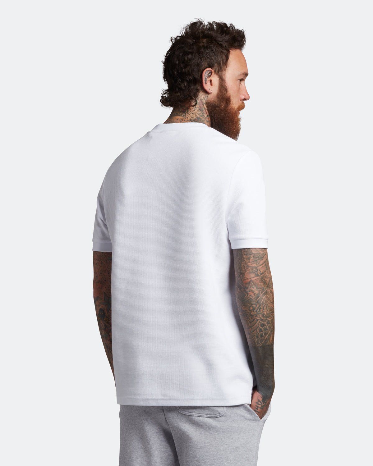 Fine Textured T-Shirt sold by Lyle & Scott product image thumbnail 3