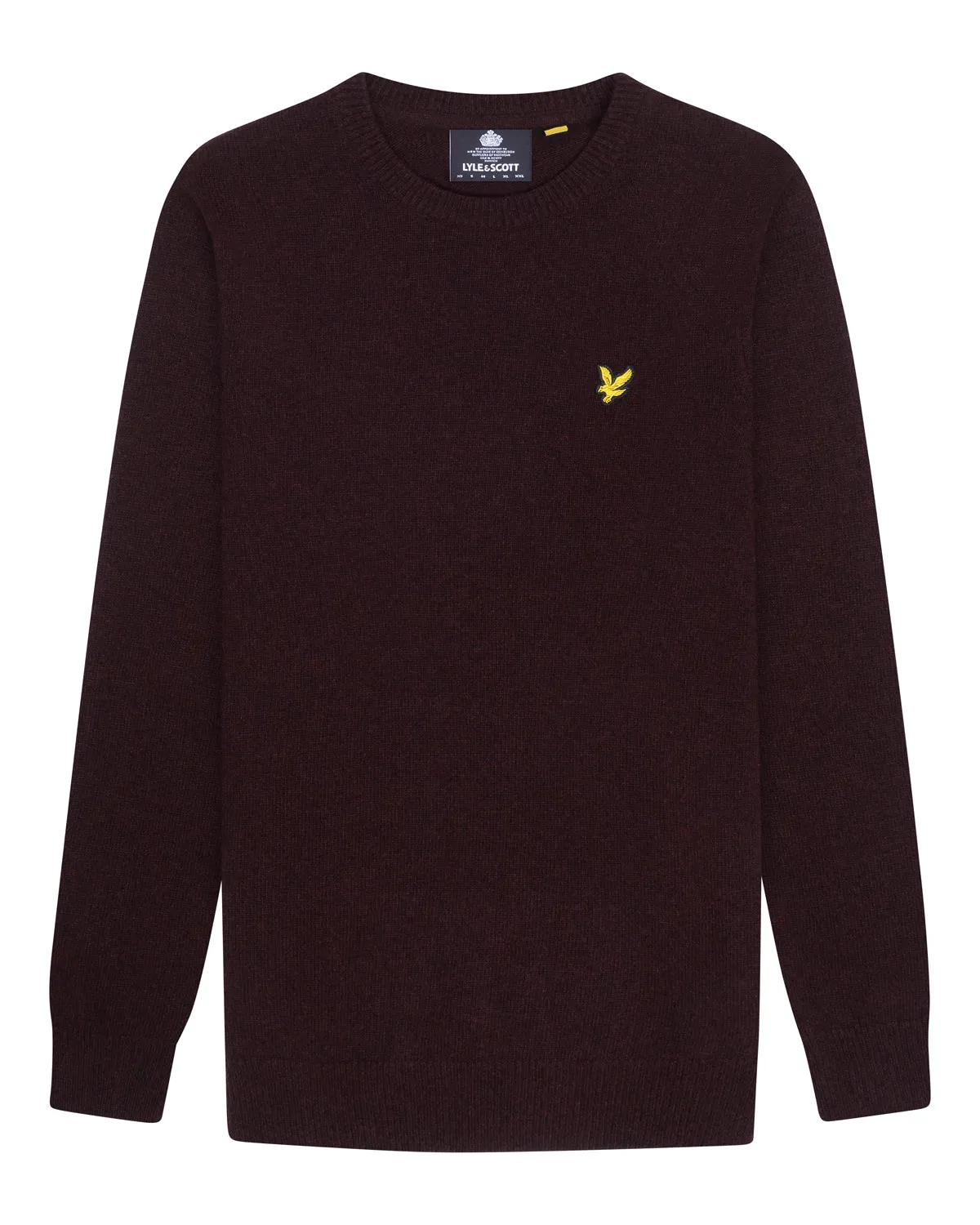 Crew Neck Lambswool Jumper sold by Lyle & Scott product image thumbnail 5