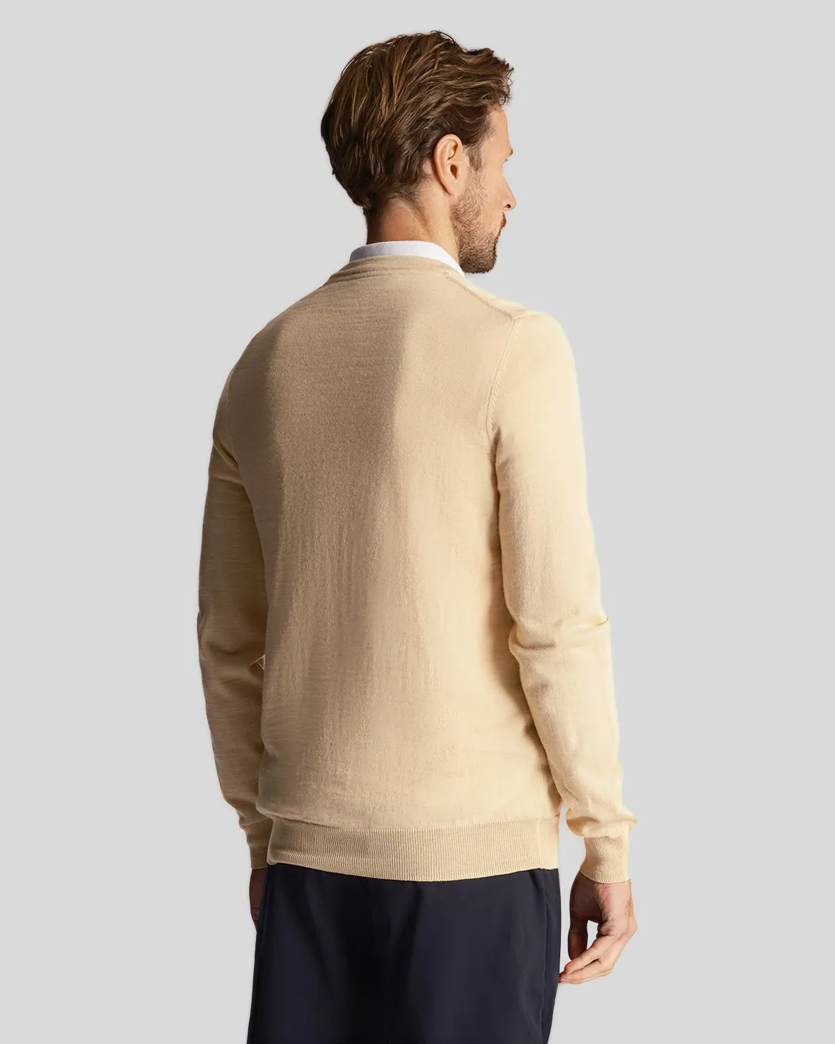 V Neck Jumper sold by Lyle & Scott product image thumbnail 3