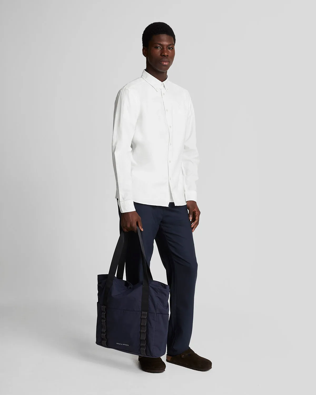 Tonal Button Down Oxford Shirt sold by Lyle & Scott product image thumbnail 2