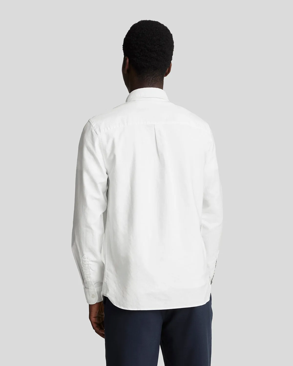 Tonal Button Down Oxford Shirt sold by Lyle & Scott product image thumbnail 3