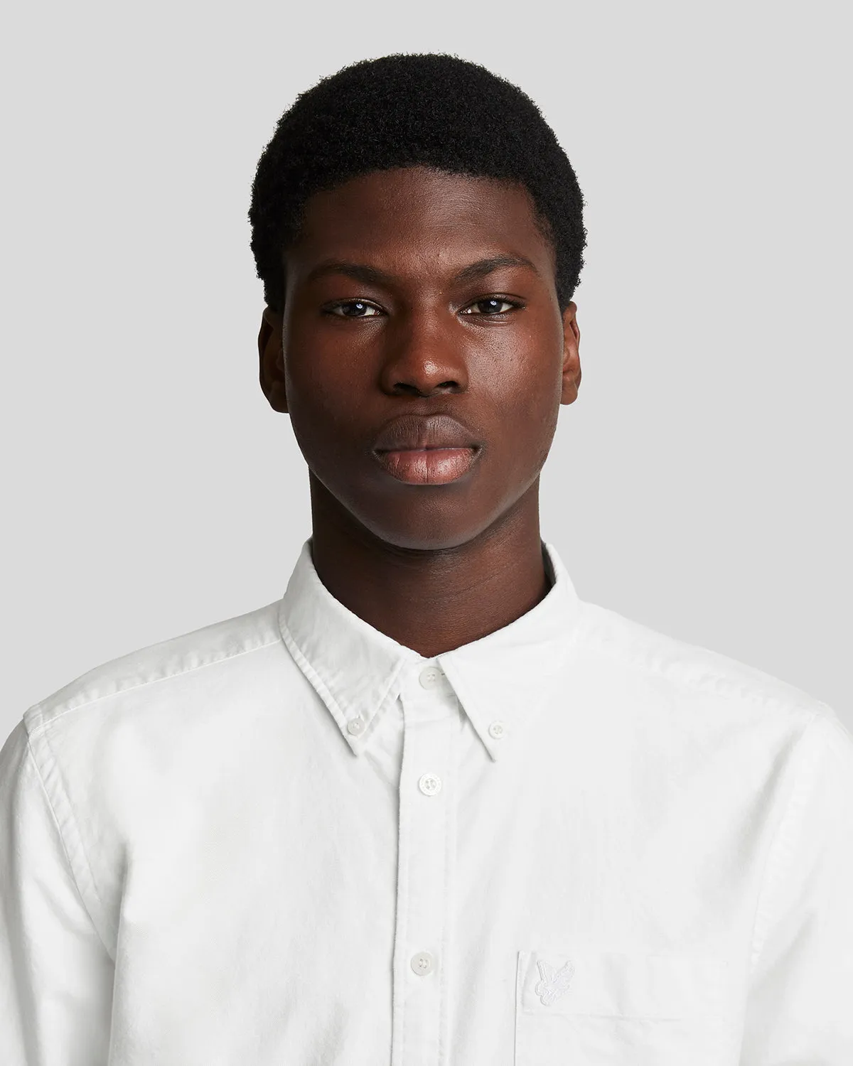 Tonal Button Down Oxford Shirt sold by Lyle & Scott product image thumbnail 4