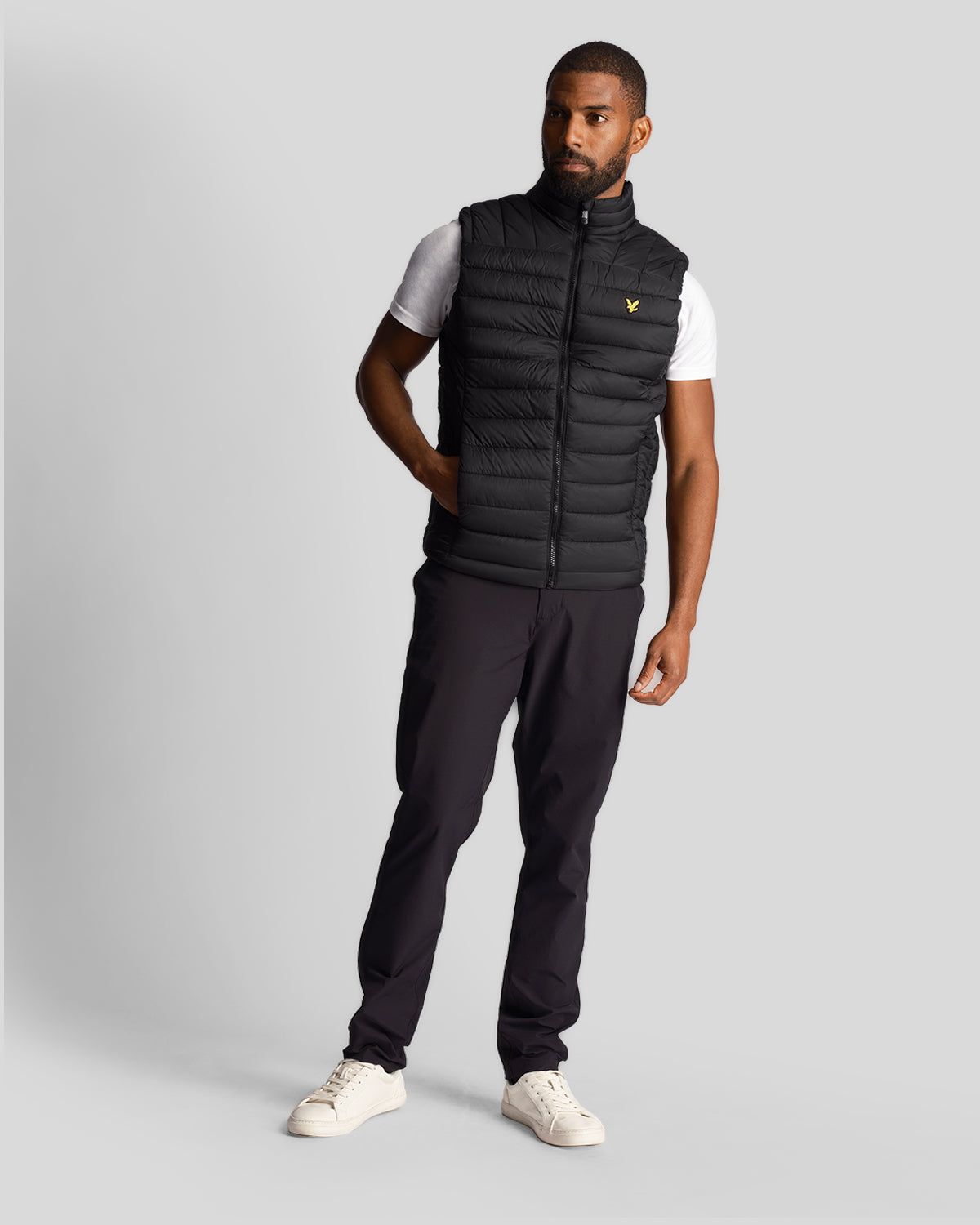 Sports Lightweight Quilted Collar Gilet sold by Lyle & Scott product image thumbnail 2
