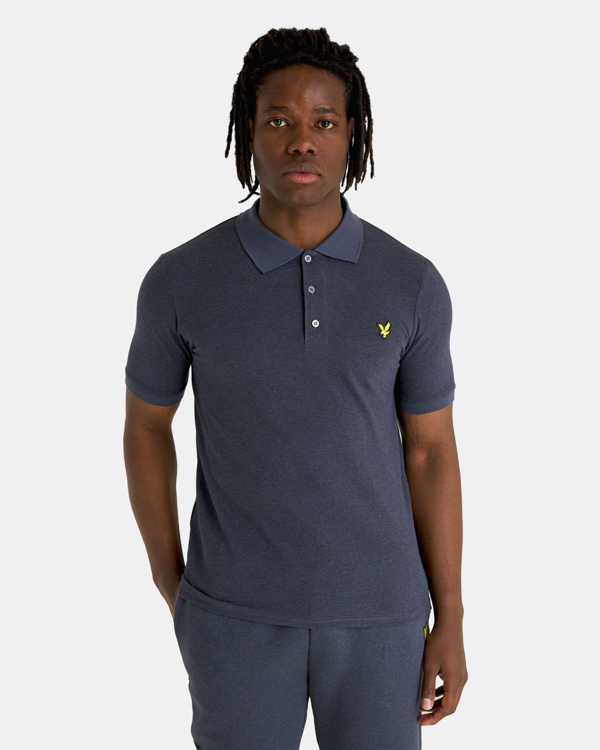 Marl Polo Shirt sold by Lyle & Scott product image thumbnail 5
