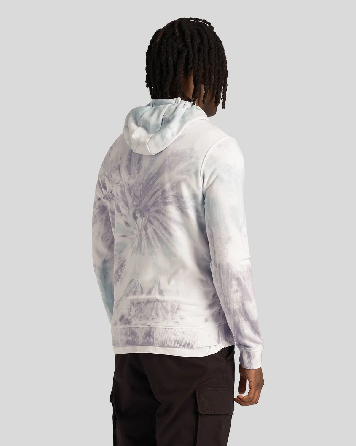 Tie Dye Pullover Hoodie sold by Lyle & Scott product image thumbnail 3