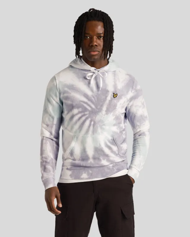 Tie Dye Pullover Hoodie sold by Lyle & Scott