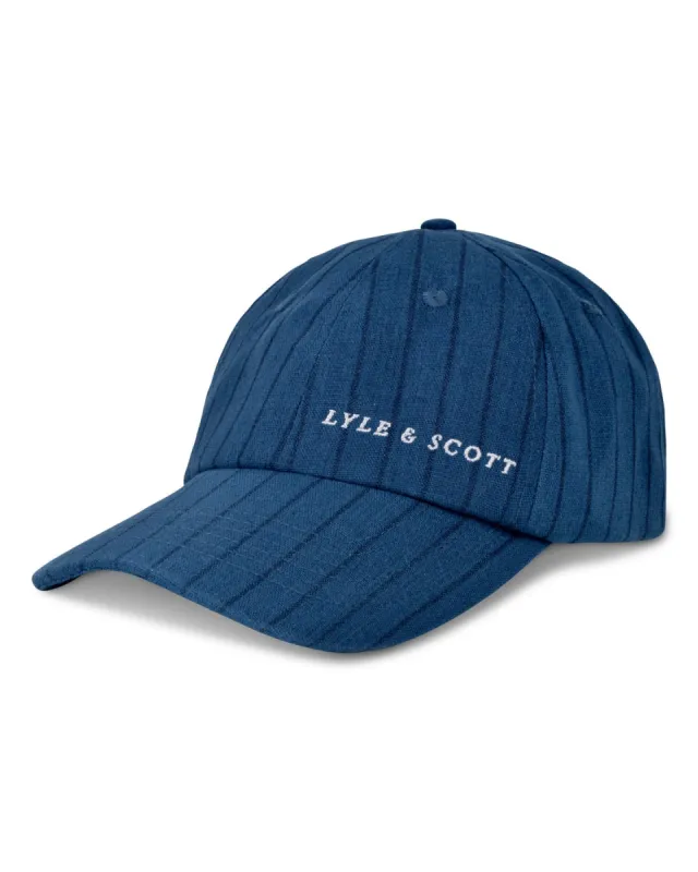 Pinstripe Baseball Cap sold by Lyle & Scott
