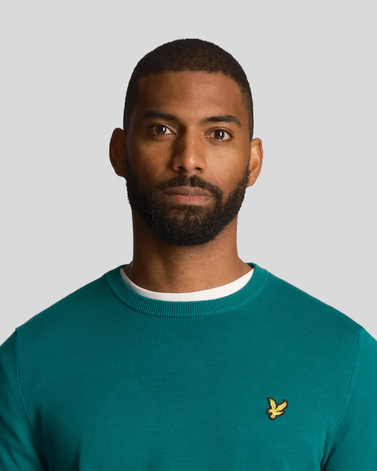 Cotton Crew Neck Jumper sold by Lyle & Scott product image thumbnail 4