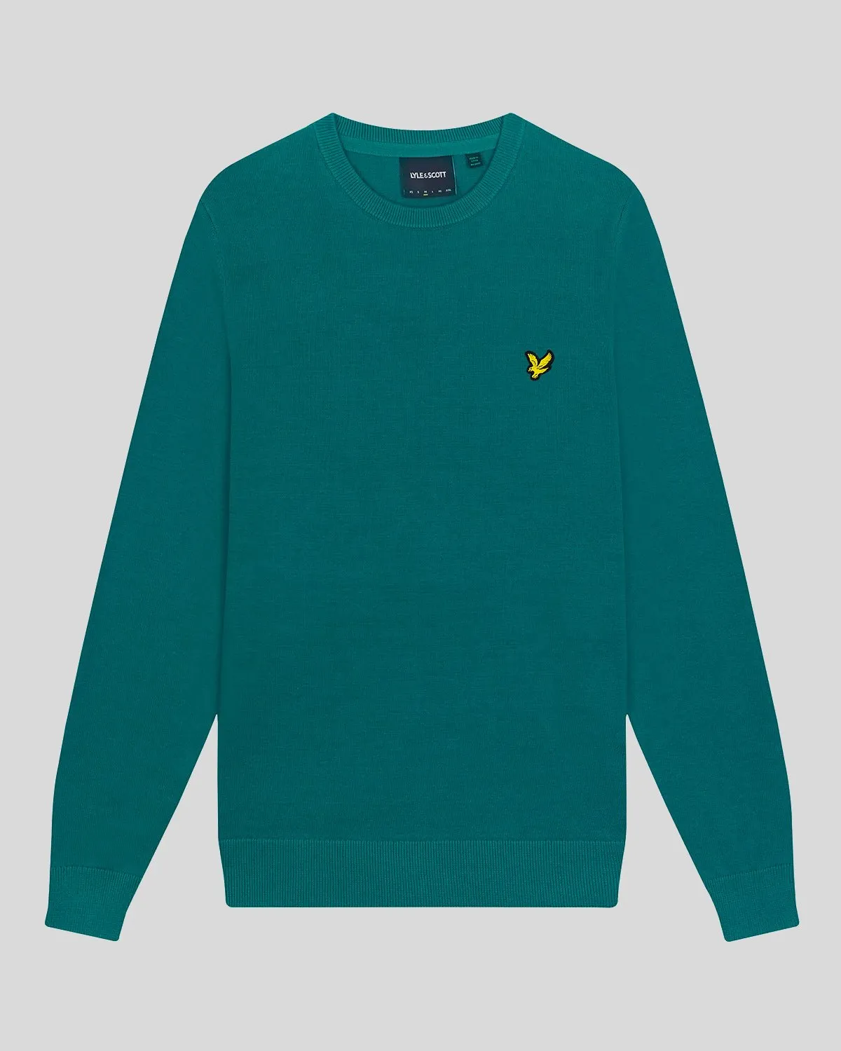 Cotton Crew Neck Jumper sold by Lyle & Scott product image thumbnail 5