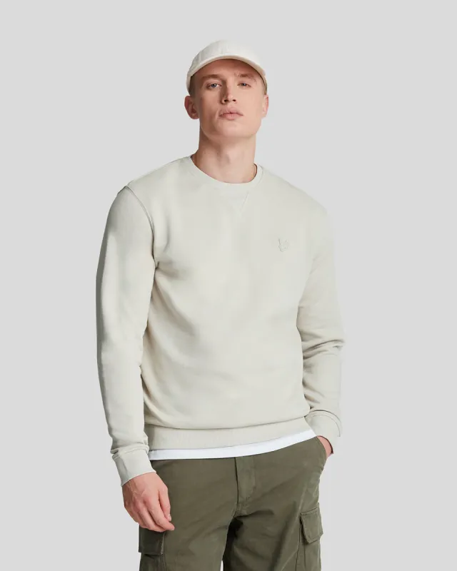 Tonal Eagle Crew Neck Sweatshirt sold by Lyle & Scott