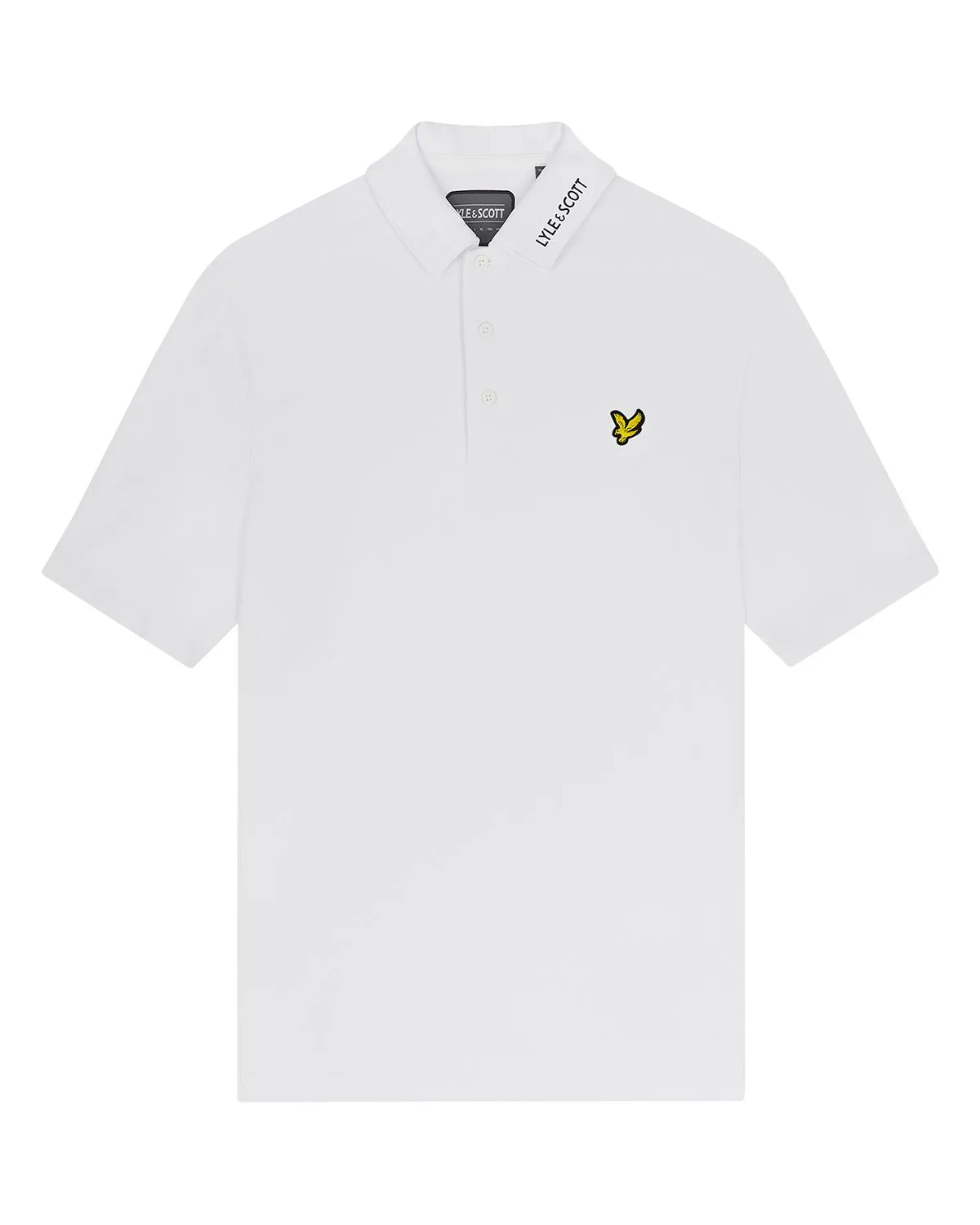 Golf Collar Logo Technical Polo Shirt sold by Lyle & Scott product image thumbnail 5