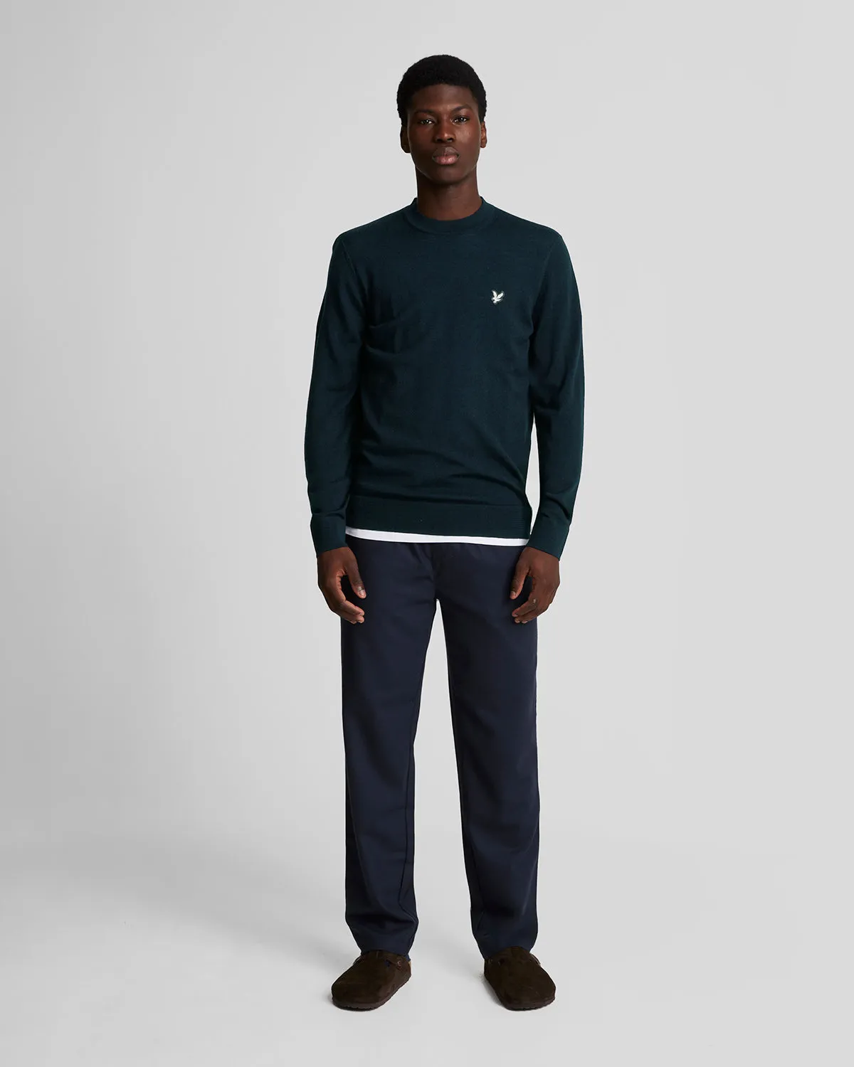 Merino Crew Neck Jumper sold by Lyle & Scott product image thumbnail 2