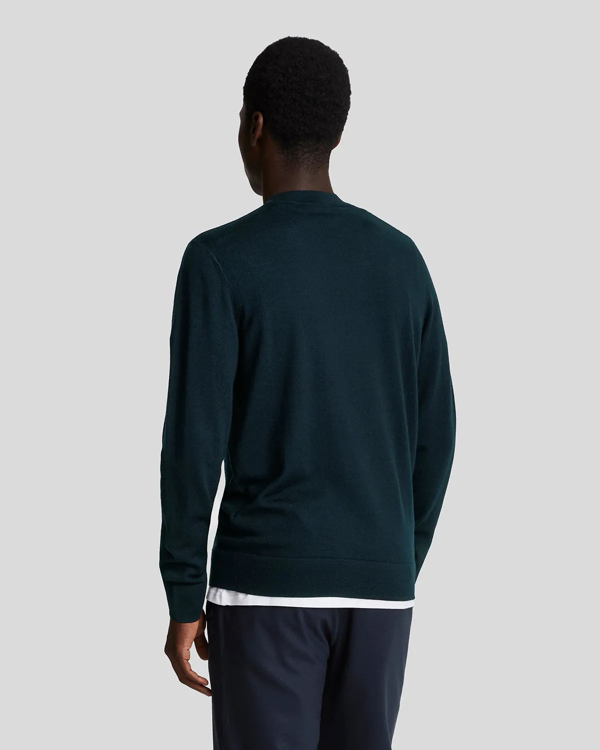 Merino Crew Neck Jumper sold by Lyle & Scott product image thumbnail 3