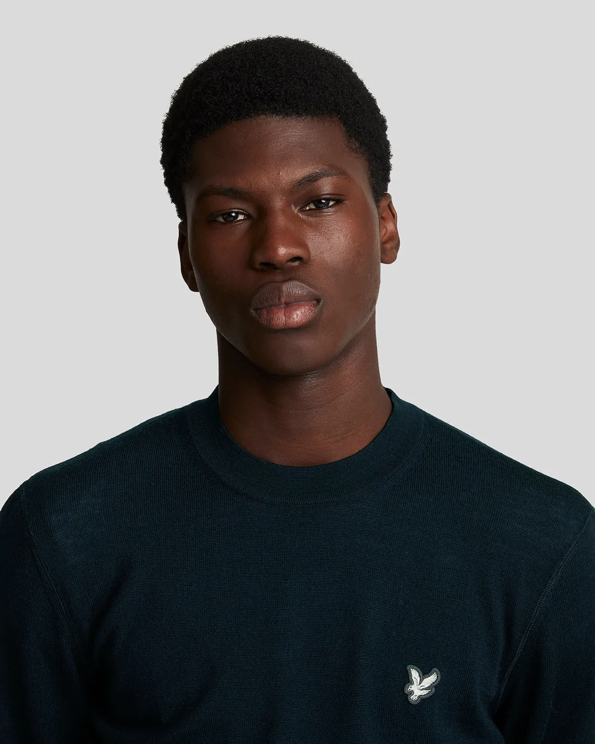 Merino Crew Neck Jumper sold by Lyle & Scott product image thumbnail 4