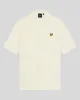 Textured Stripe Knit Polo Shirt sold by Lyle & Scott