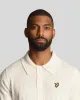Textured Stripe Knit Polo Shirt sold by Lyle & Scott
