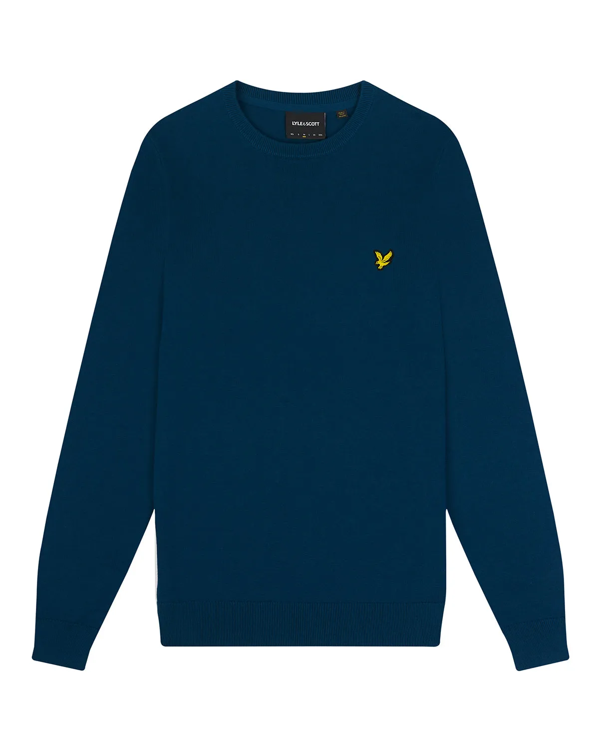 Cotton Crew Neck Jumper sold by Lyle & Scott product image thumbnail 5