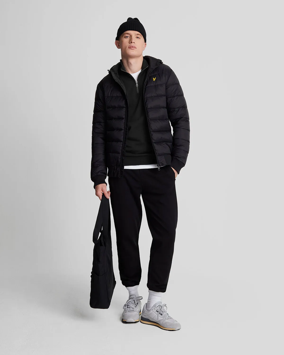 Cotton Loopback 1/4 Zip Sweatshirt sold by Lyle & Scott product image thumbnail 2