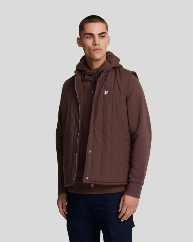 Reversible Quilted Gilet sold by Lyle & Scott
