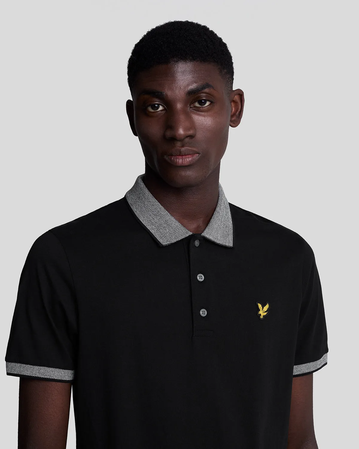 Branded Tipped Polo Shirt sold by Lyle & Scott product image thumbnail 4
