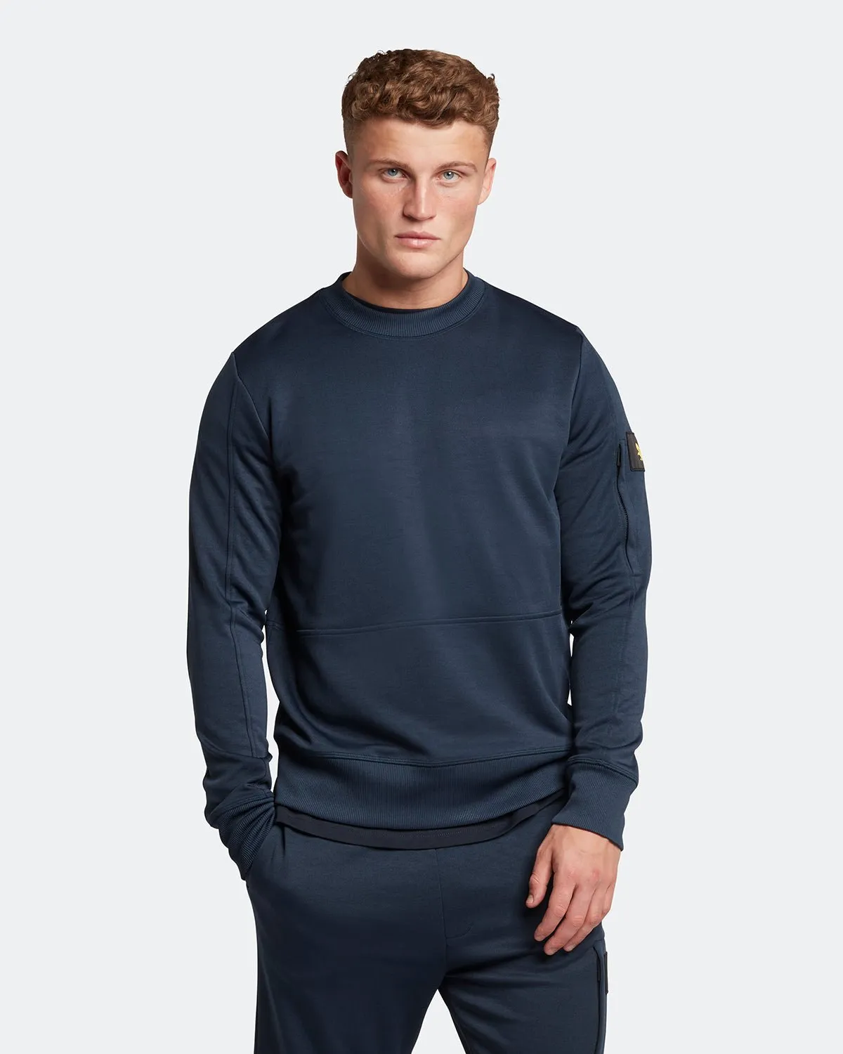 Casuals Tricot Crew Neck Sweatshirt sold by Lyle & Scott