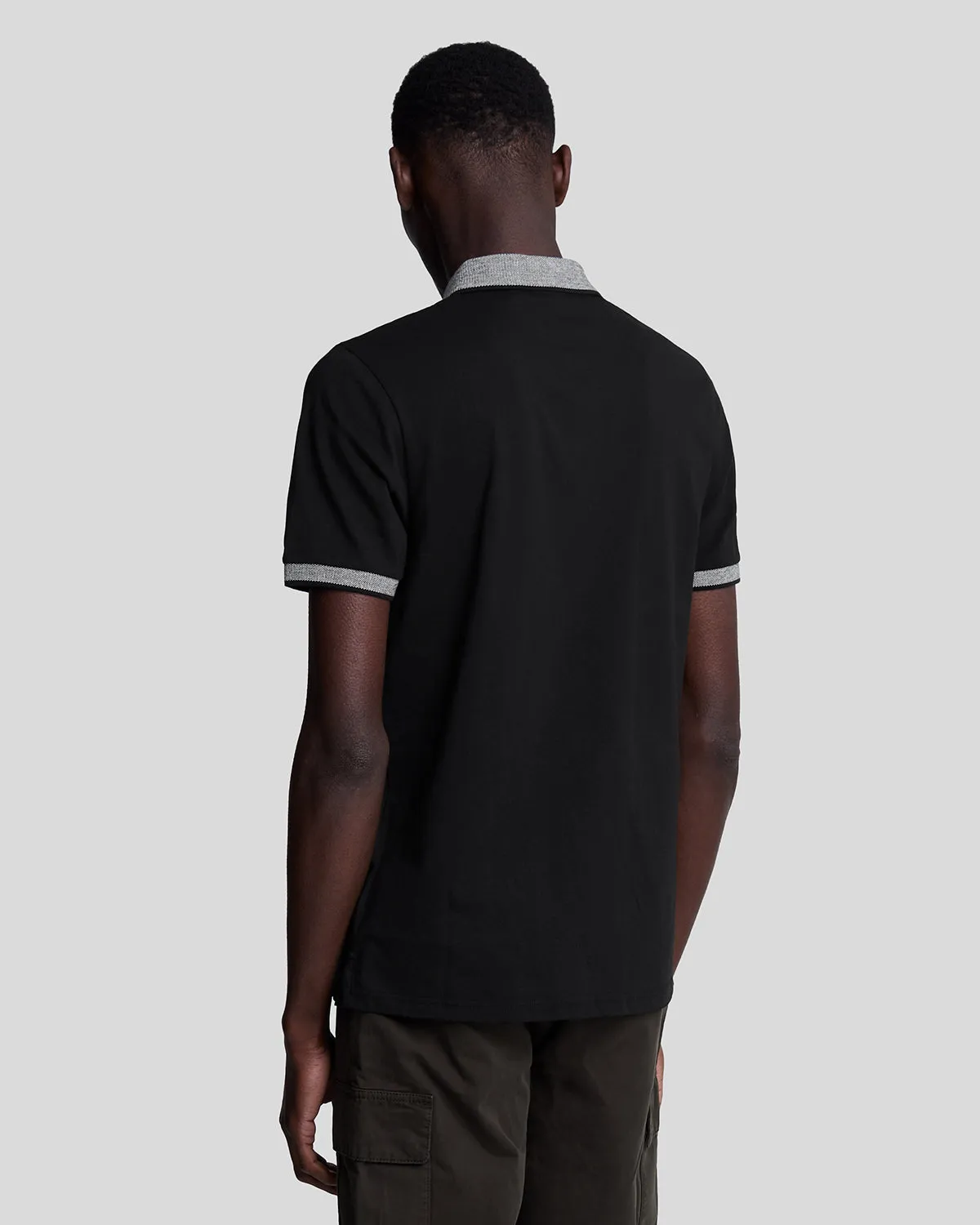 Branded Tipped Polo Shirt sold by Lyle & Scott product image thumbnail 3