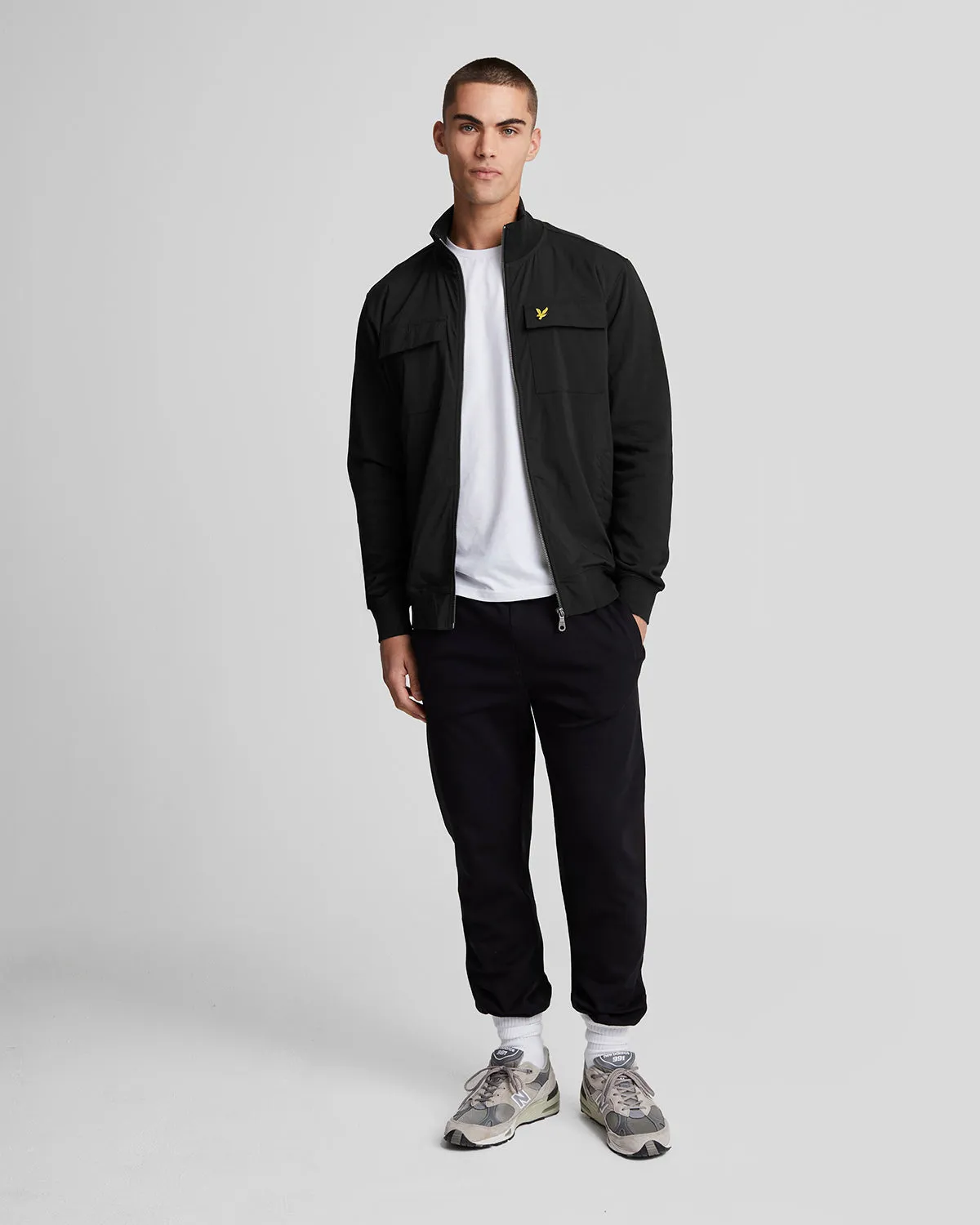 Hybrid Zip Track Jacket sold by Lyle & Scott product image thumbnail 2