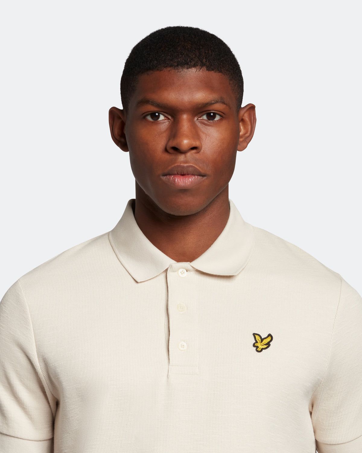 Cuffed Polo Shirt sold by Lyle & Scott product image thumbnail 4