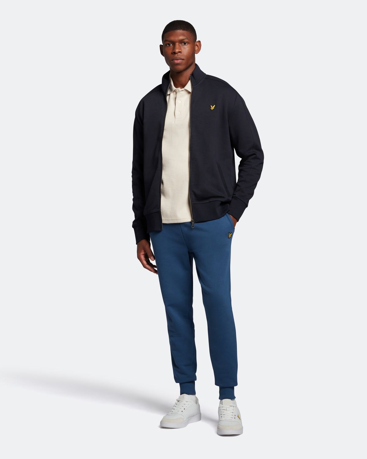 Cuffed Polo Shirt sold by Lyle & Scott product image thumbnail 2