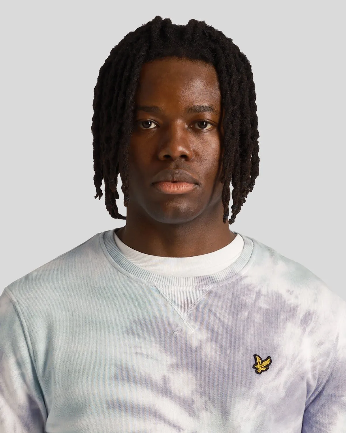 Tie Dye Crew Neck Sweatshirt sold by Lyle & Scott product image thumbnail 4