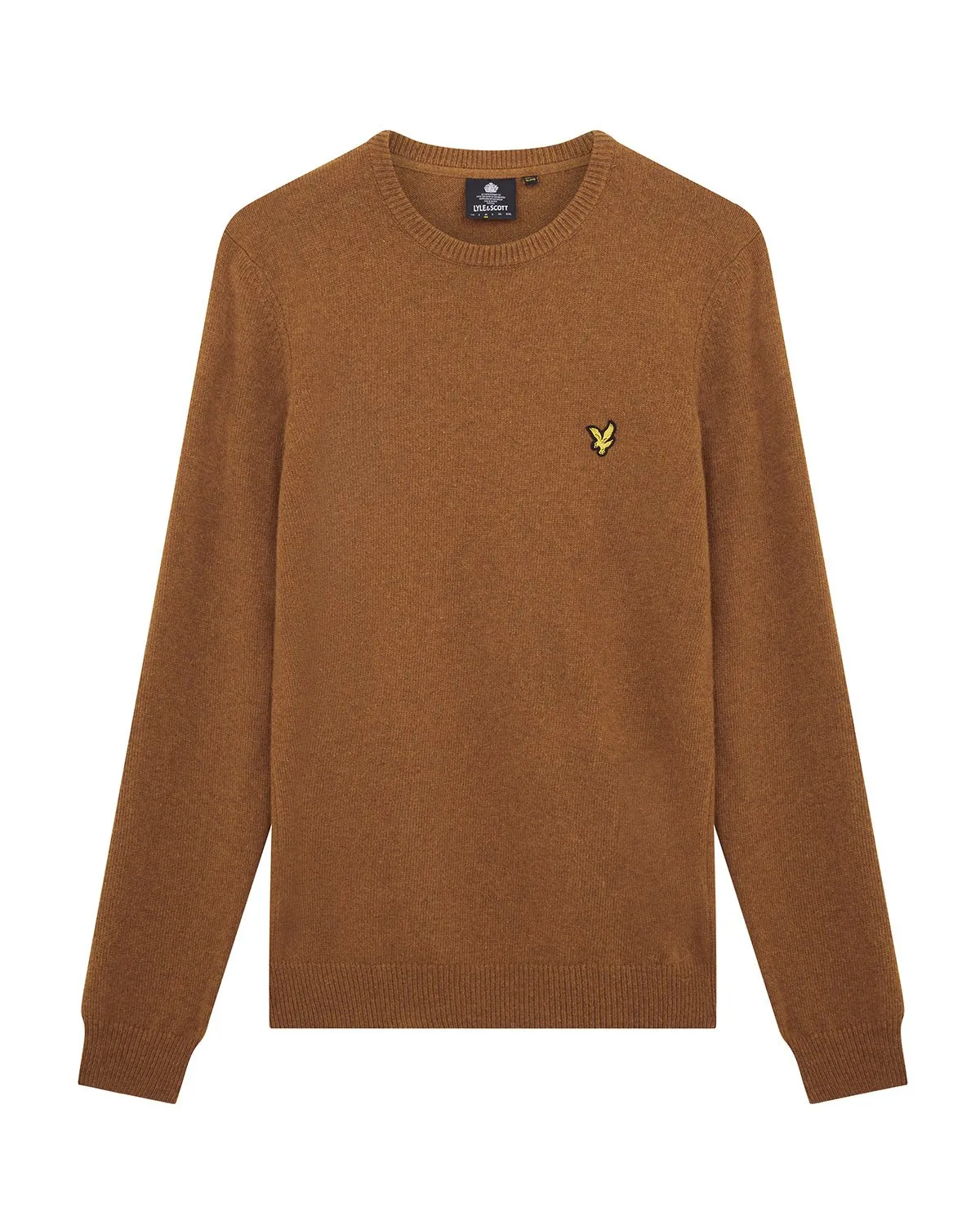Crew Neck Lambswool Jumper sold by Lyle & Scott product image thumbnail 5