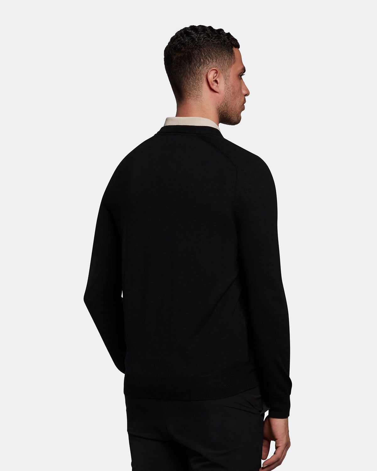 Golf Merino V Neck Jumper sold by Lyle & Scott product image thumbnail 3