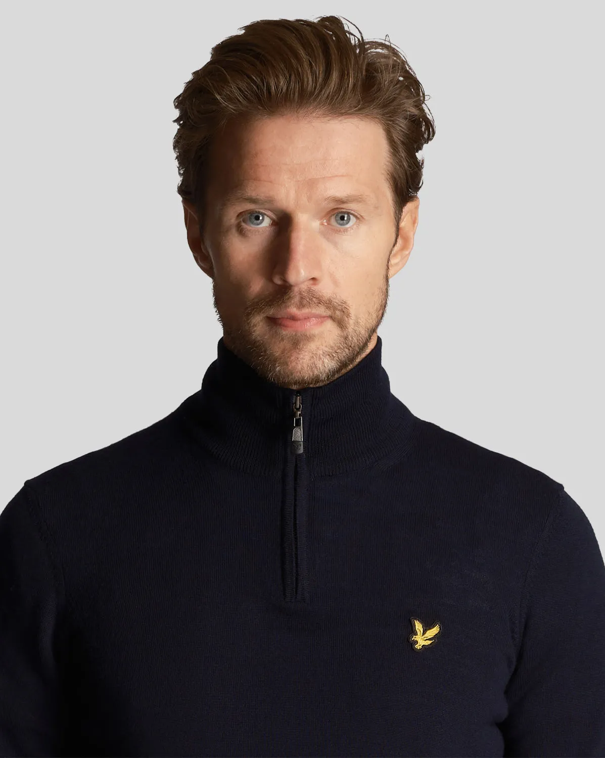 Core 1/4 Zip Merino Jumper sold by Lyle & Scott product image thumbnail 4
