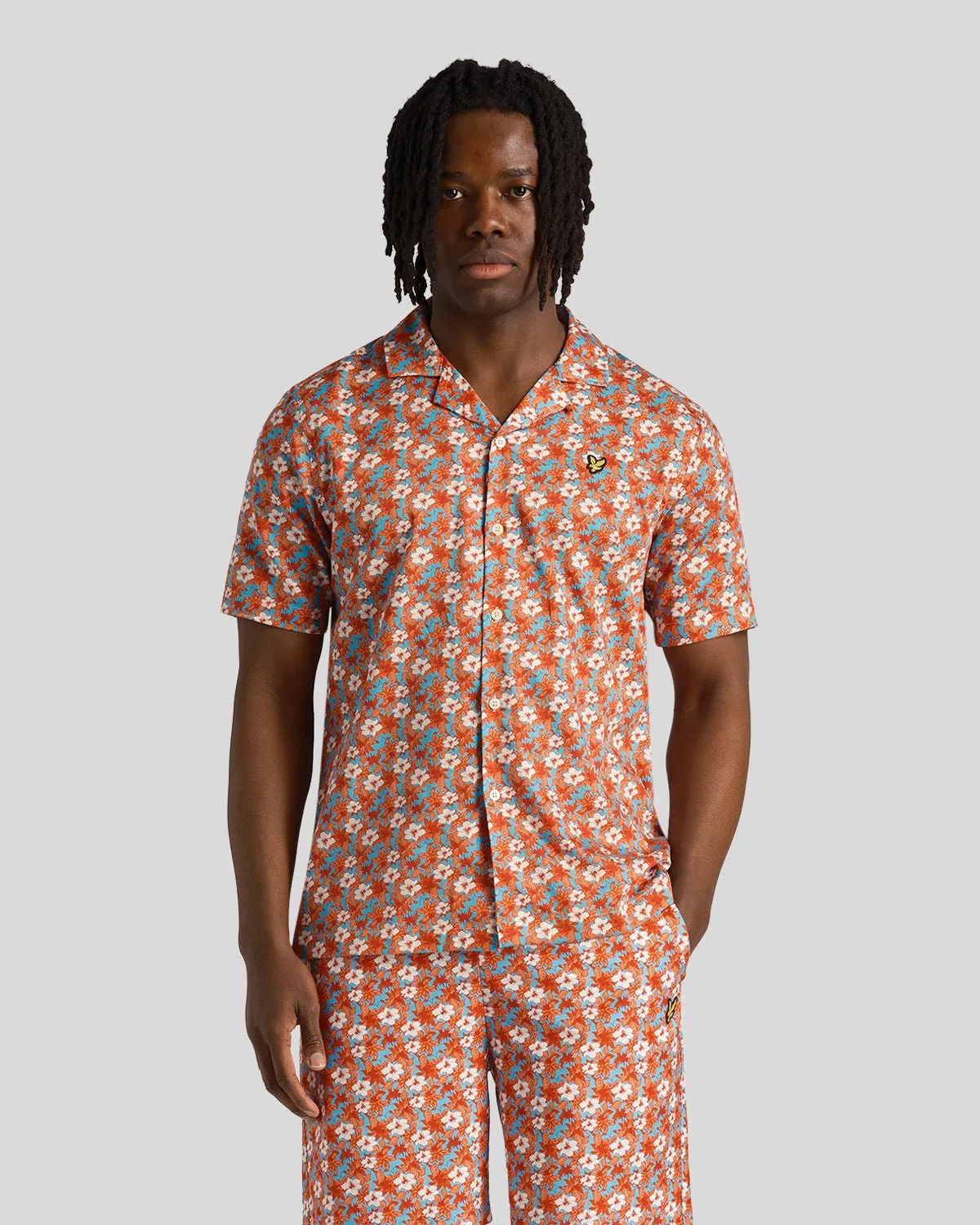 Floral Print Resort Shirt sold by Lyle & Scott