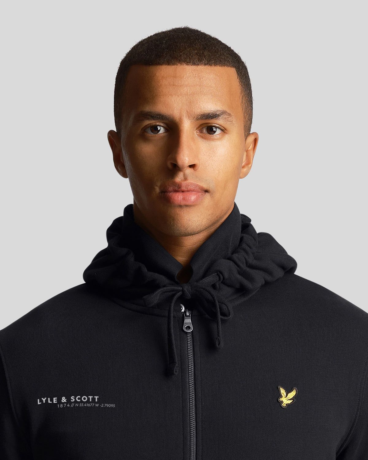Zip Through Hoodie Co-Ordinates Print sold by Lyle & Scott product image thumbnail 4