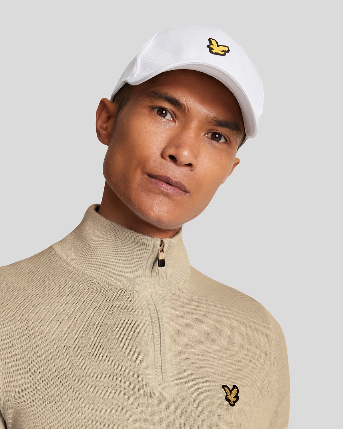 Golf 1/4 Zip Merino Jumper sold by Lyle & Scott product image thumbnail 4