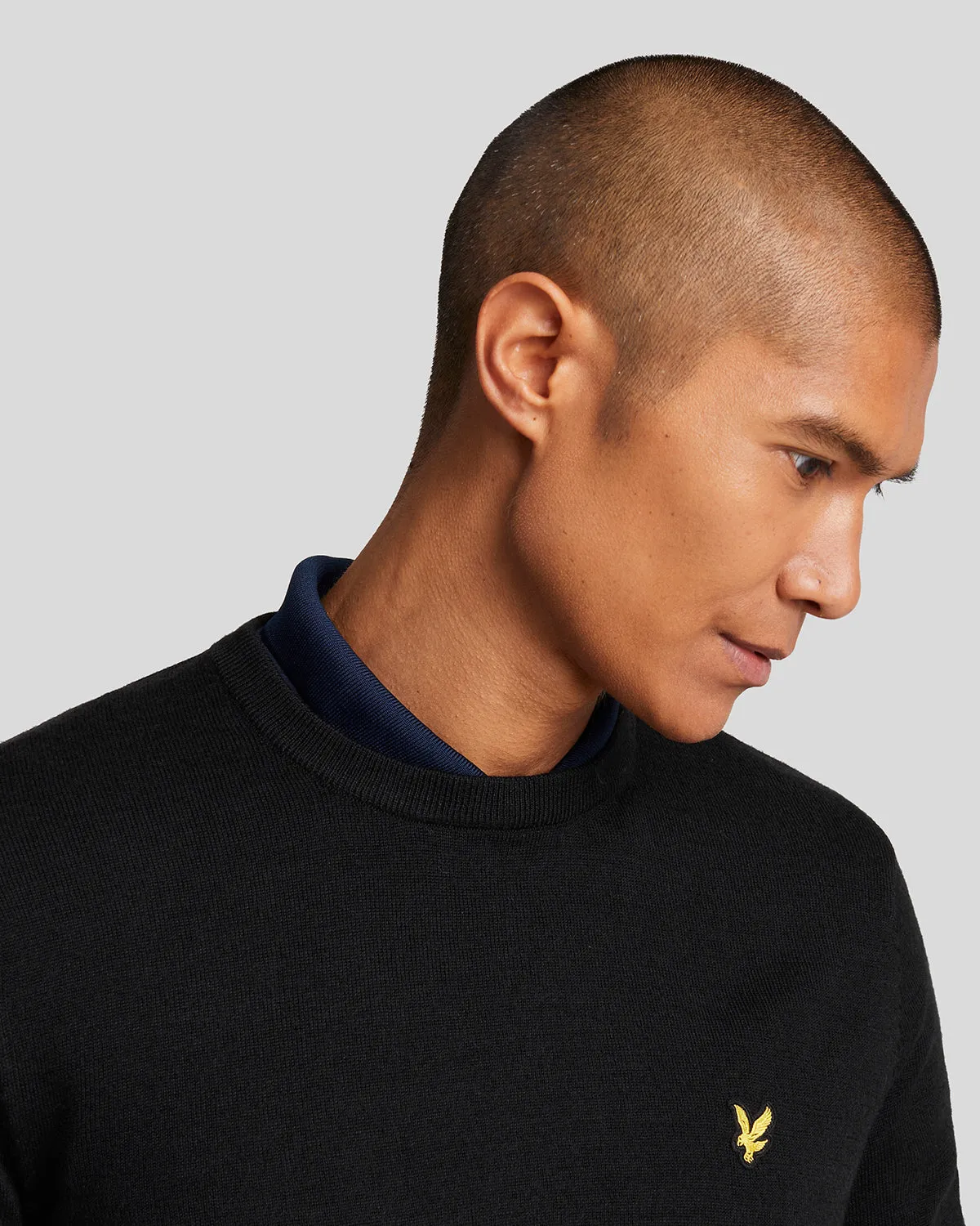 Golf Crew Neck Jumper sold by Lyle & Scott product image thumbnail 4