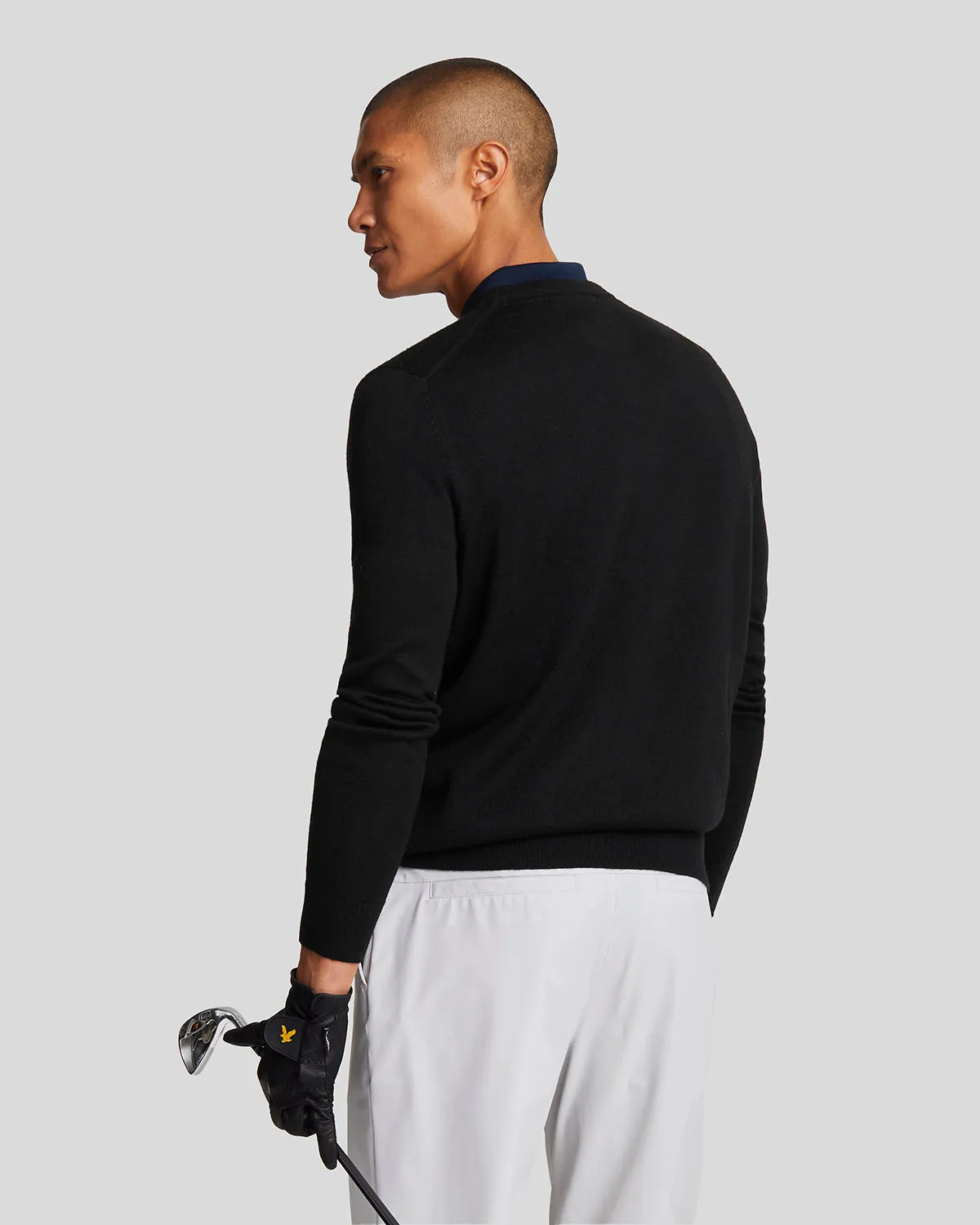 Golf Crew Neck Jumper sold by Lyle & Scott product image thumbnail 3