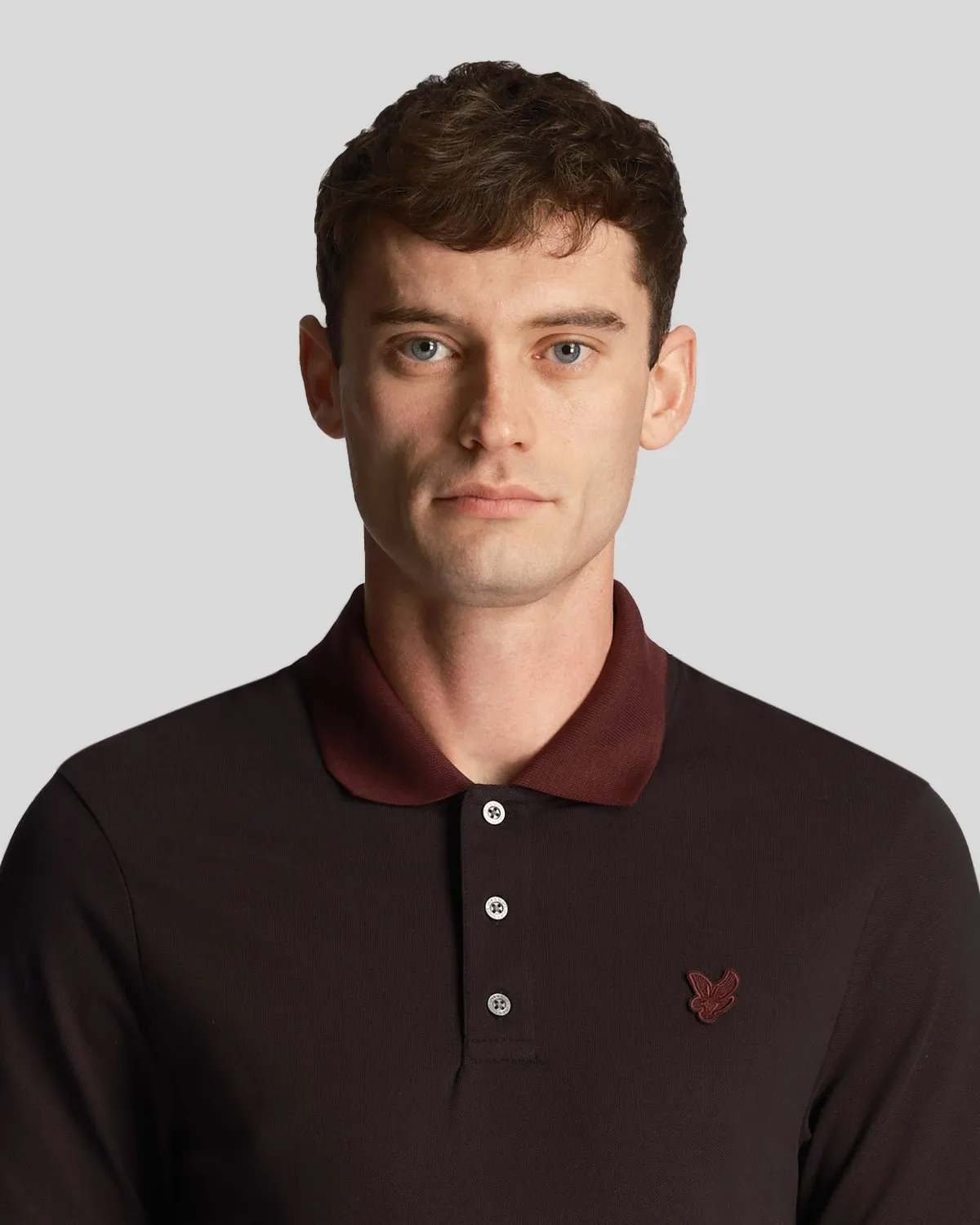 Tonal Ringer Polo Shirt sold by Lyle & Scott product image thumbnail 4