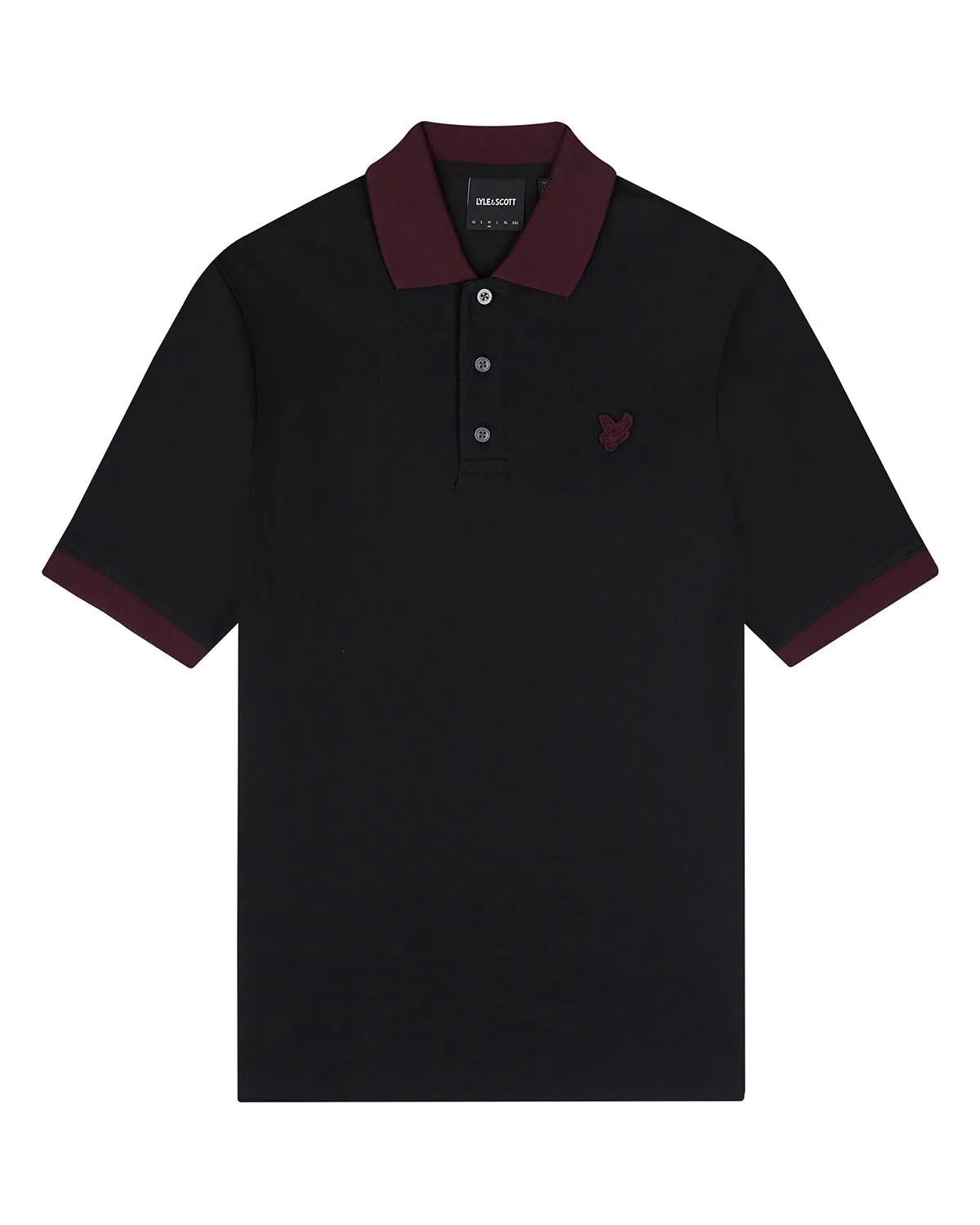 Tonal Ringer Polo Shirt sold by Lyle & Scott product image thumbnail 5